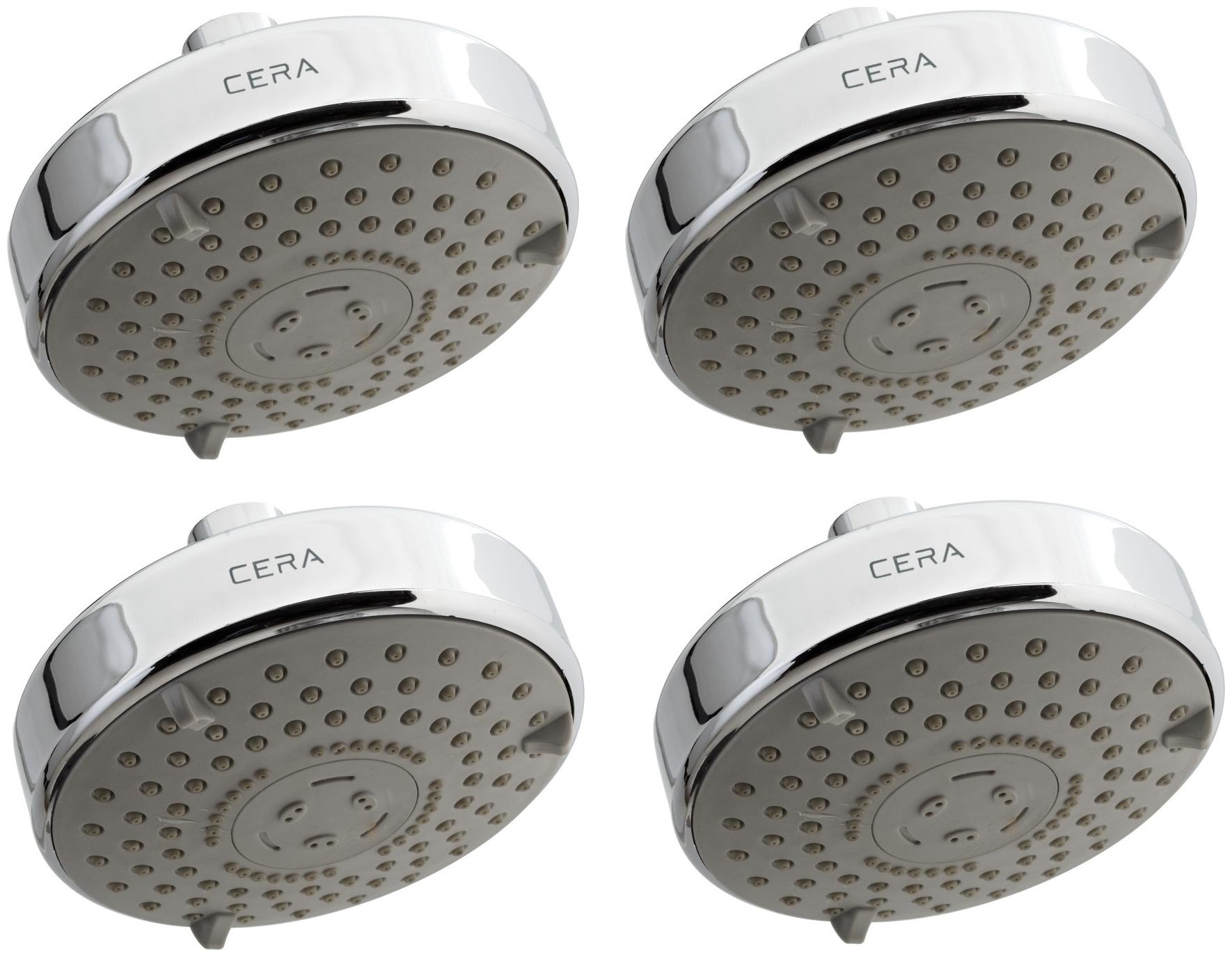 

CERA - Overhead Shower 120 mm (5 Inches) with 3 Flow Set of 4 pcs