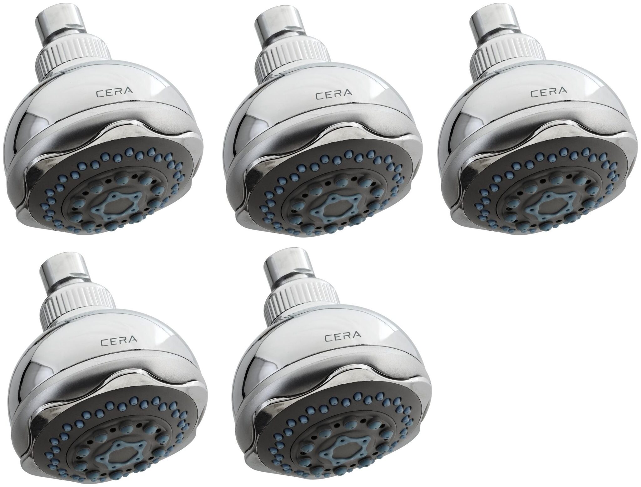 

CERA - Overhead Shower 95 MM (4 Inches) with 3 Flow Set of 5 pcs