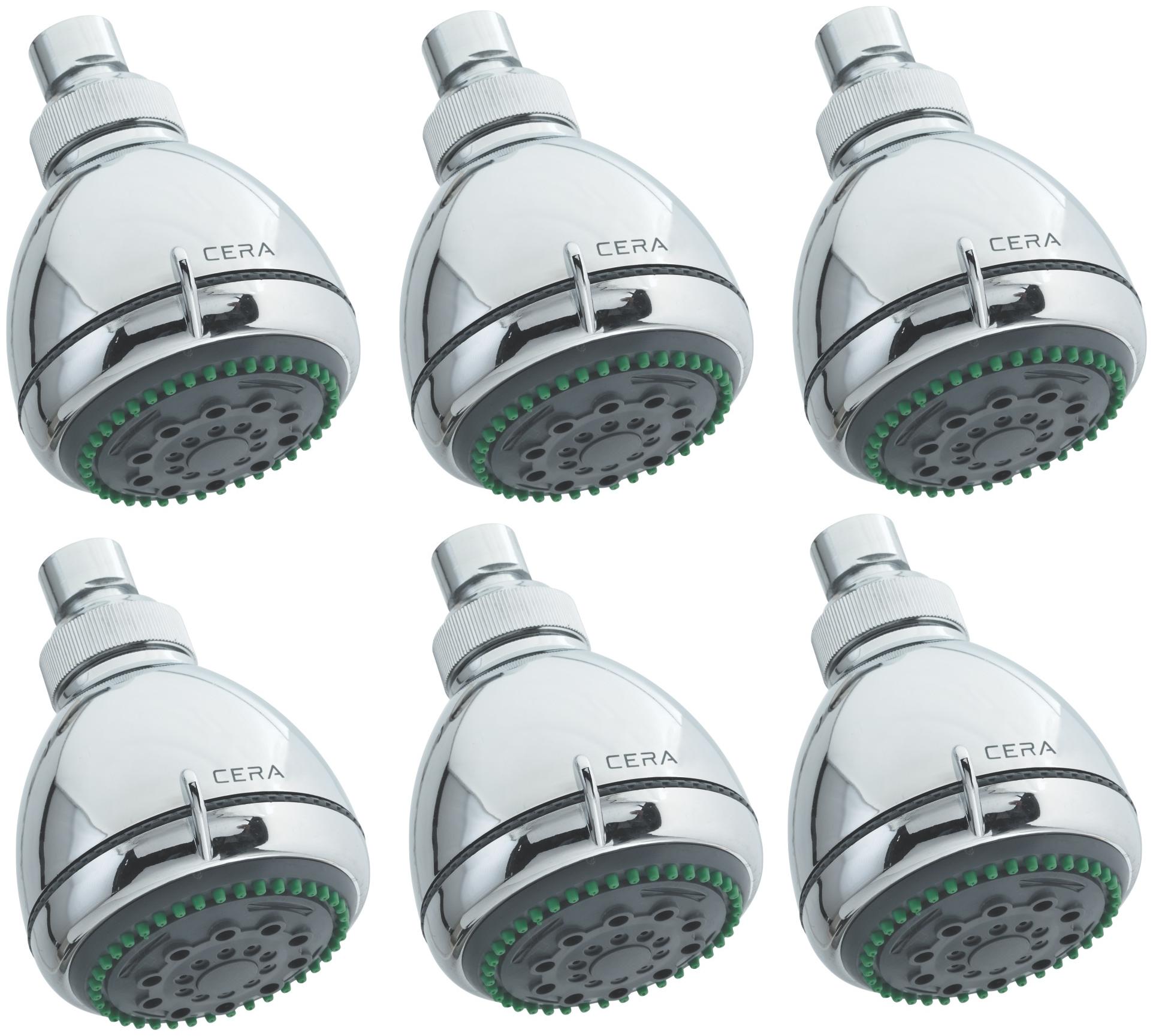 

CERA - Overhead Shower 80 MM (3 Inches) with 3 Flow Set of 6 pcs