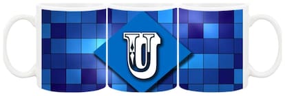 Ceramic Alphabet U Coffee Mug by AshvahTM - MUG299