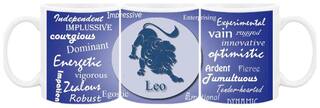 Ceramic Leo Zodiac Sign Coffee Mug by AshvahTM - MUG368
