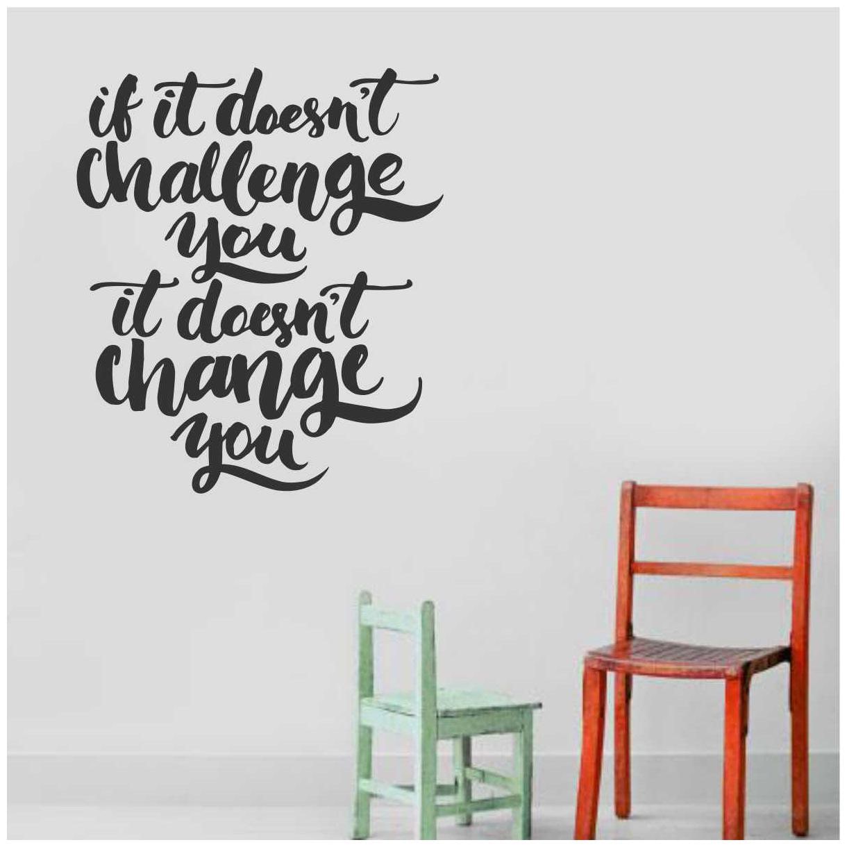 

Rawpockets Wall Stickers Challenge n change