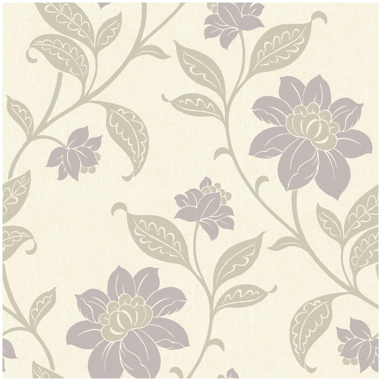 

Chesapeake by Brewster MLV34052 Modern Living Cream Horta Wallpaper