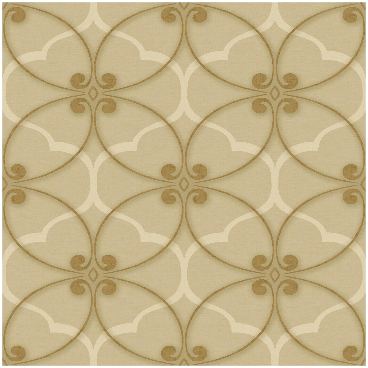 

Chesapeake by Brewster MLV34076 Modern Living Cream Behrens Wallpaper