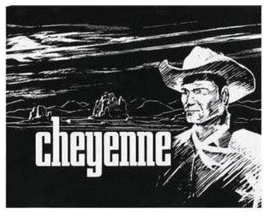 

CHEYENNE FRIDGE MAGNET 4X5 CLINT WALKER TV LOGO NEW