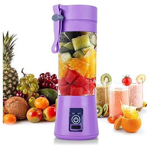 

CHG USB Fruit Vegetable Juicer Bottle 380 ml Blender Mixer Grinder Portable Electric Battery Rechargeable Gym Protein Shaker Baby Food Drink