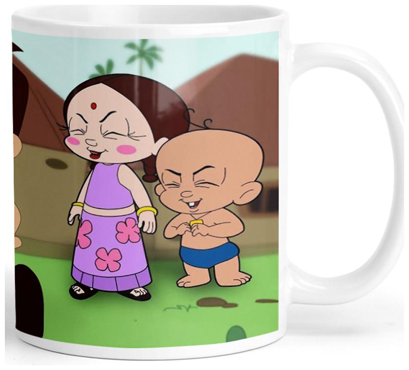 

Chhota Bheem Cartoon Coffee Mug for Friends Birthday Gifts for Kids Return Gifts by Ashvah-Mug-2204