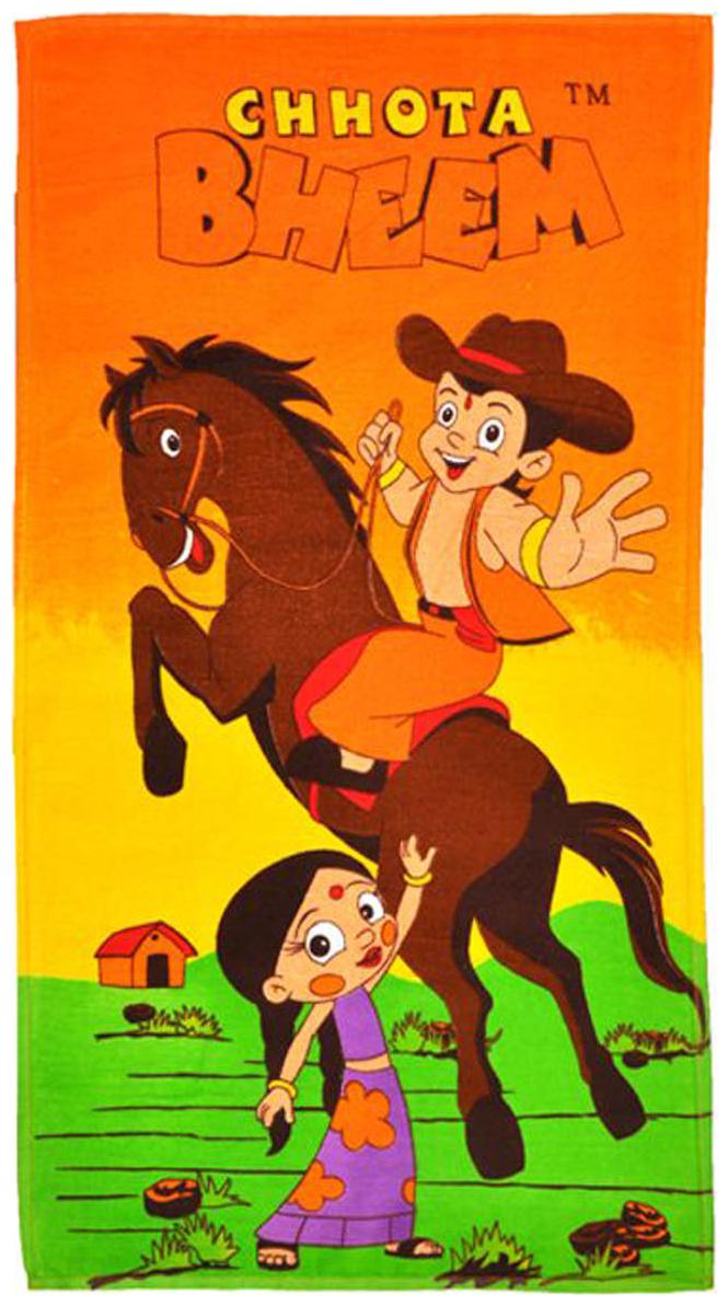 

Chhota Bheem Multicolor Cotton Bath Towel
