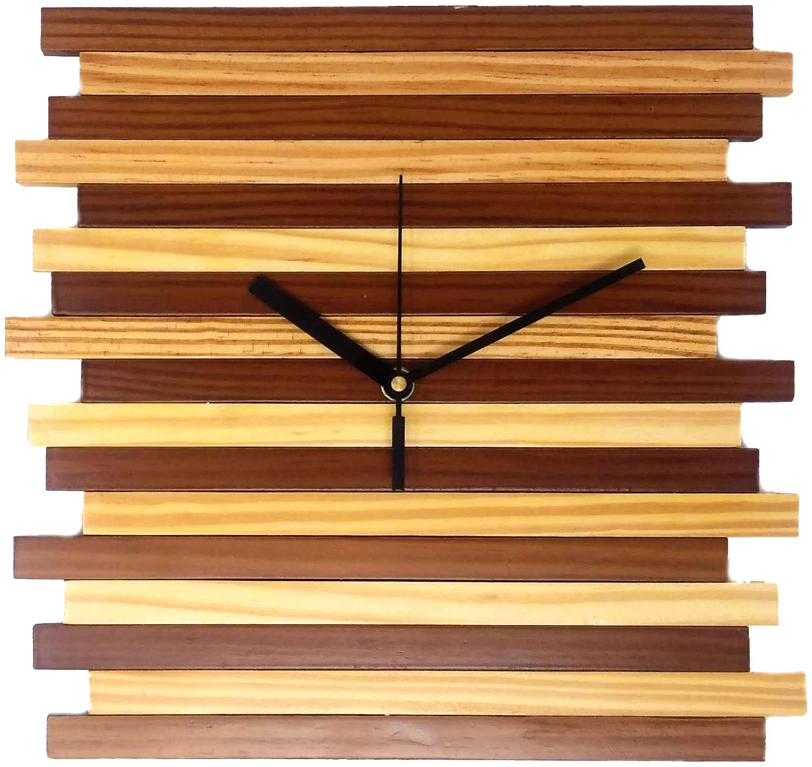 

CRIMSON KNOT Wood Analog Wall clock ( Set of 1 )