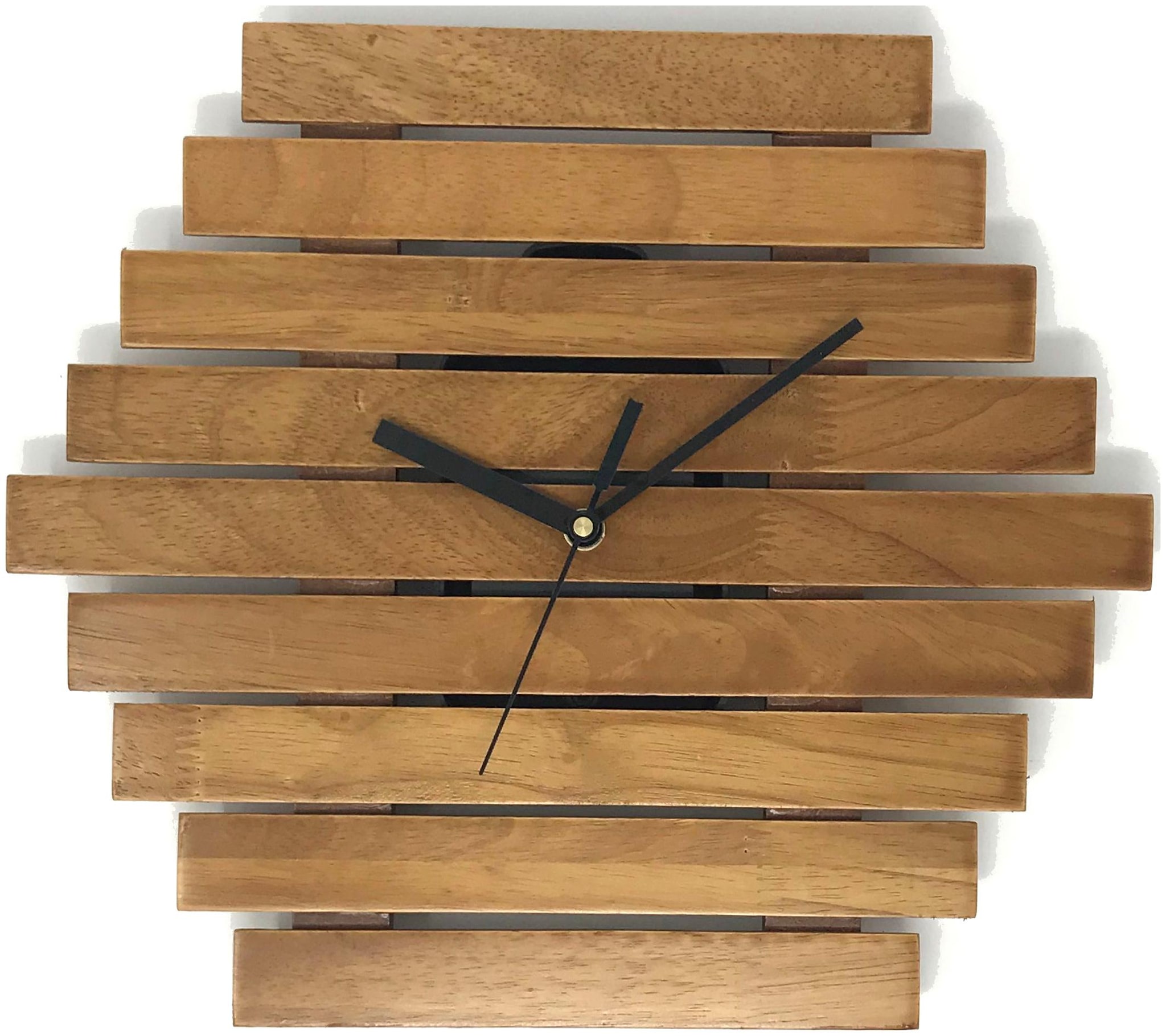 

CRIMSON KNOT Wood Analog Wall clock ( Set of 1 )