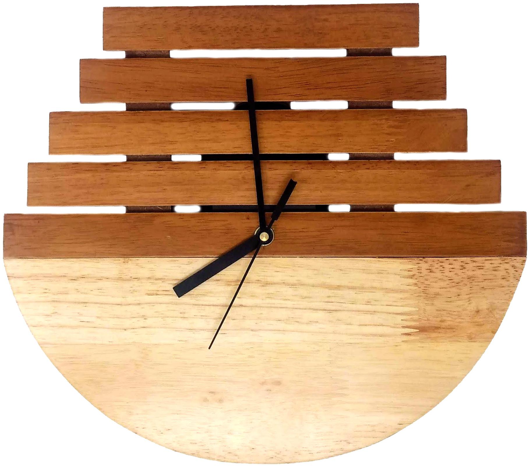

CRIMSON KNOT Wood Analog Wall clock ( Set of 1 )