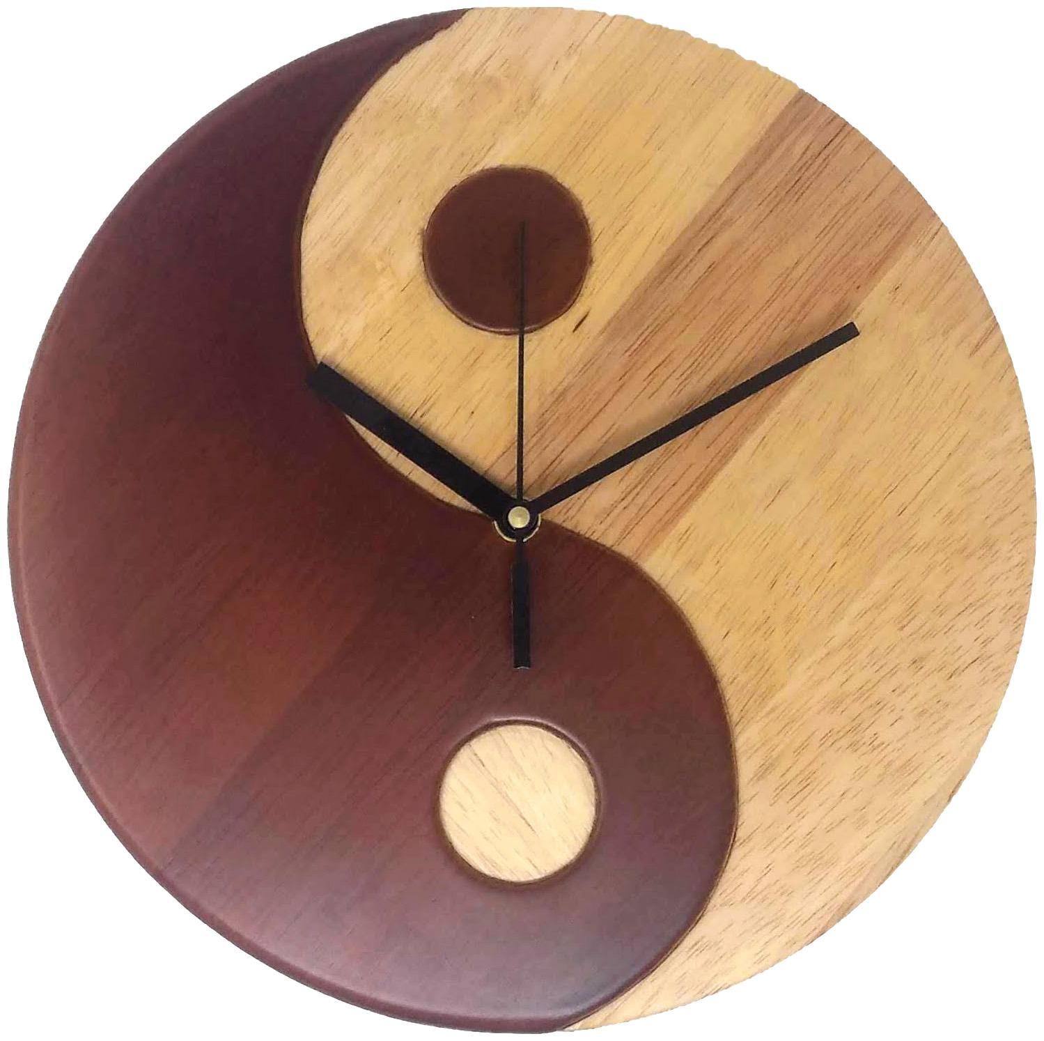 

CRIMSON KNOT Wood Analog Wall clock ( Set of 1 )
