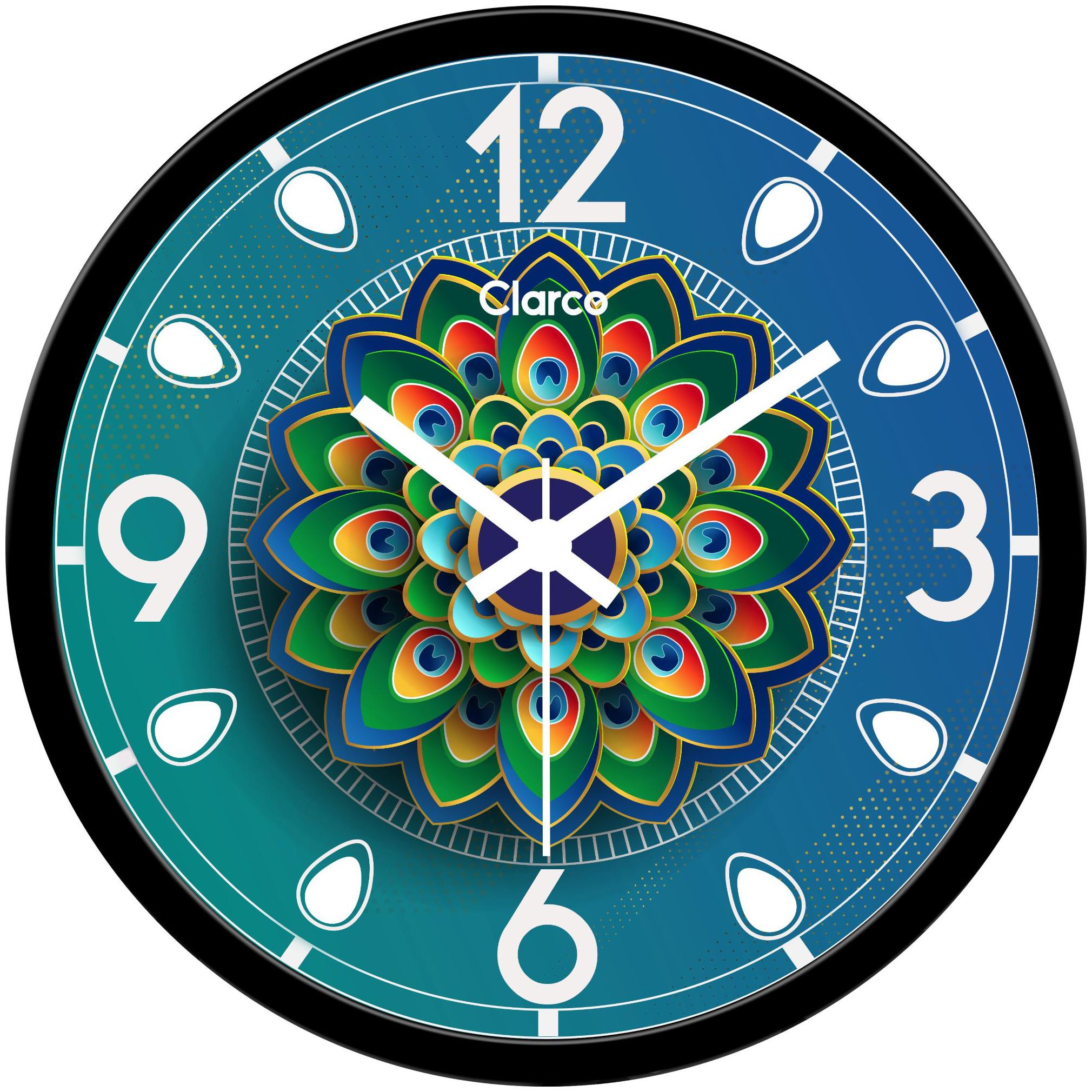 

Clarco Plastic Analog Wall clock ( Set of 1 )
