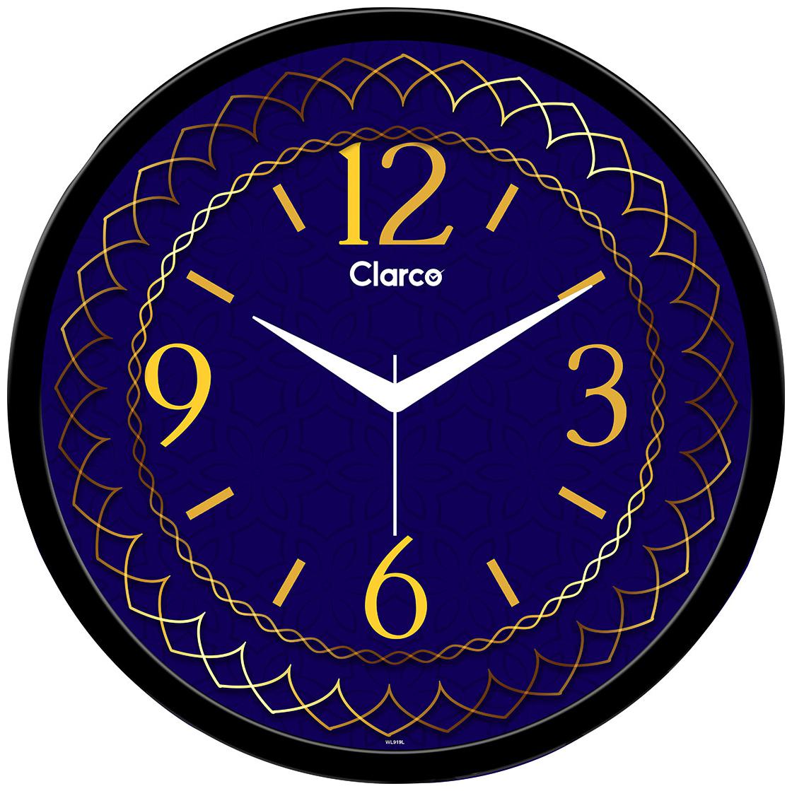 

Clarco Plastic Analog Wall clock ( Set of 1 )