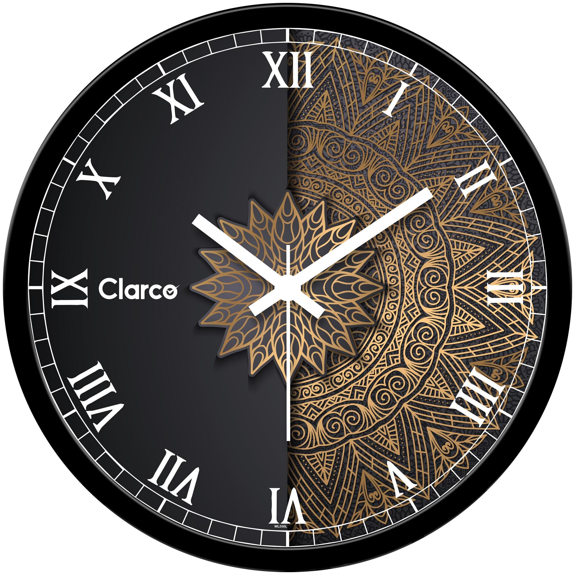

Clarco Plastic Analog Wall clock ( Set of 1 )