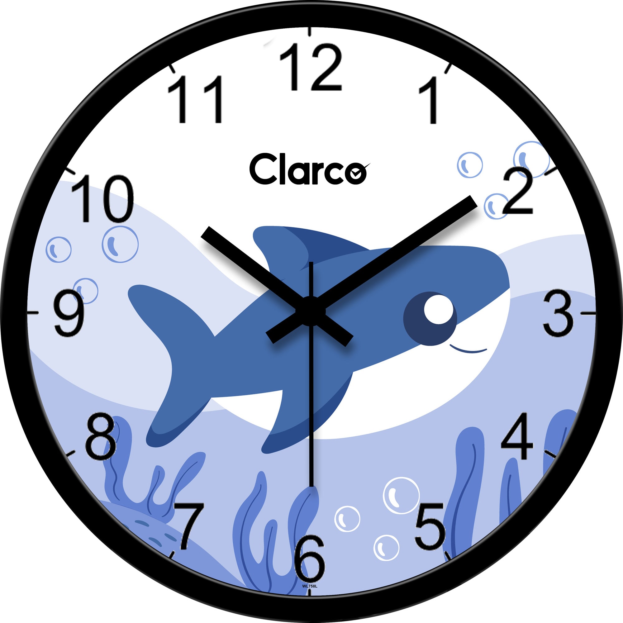 

Clarco Plastic Analog Wall clock ( Set of 1 )