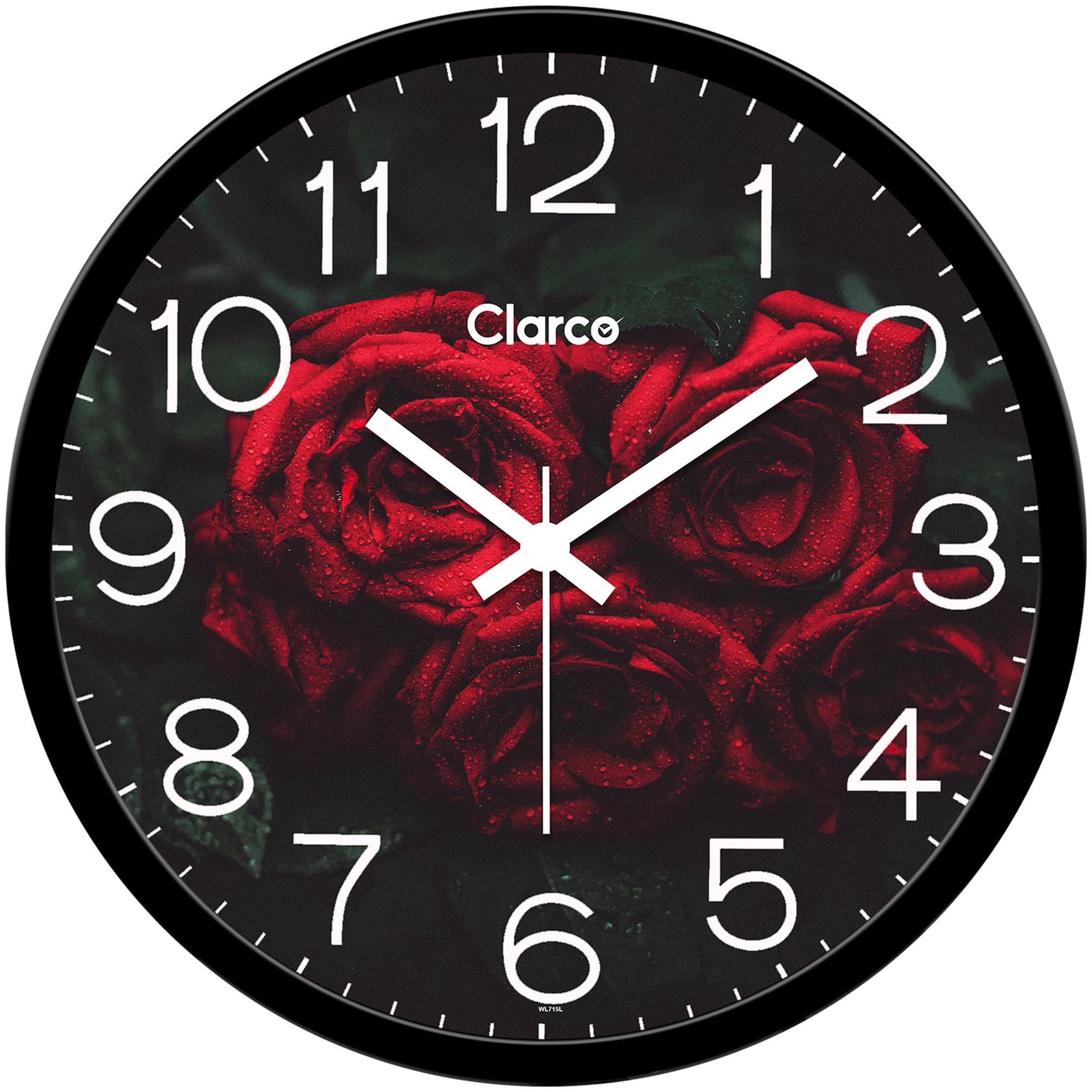 

Clarco Plastic Analog Wall clock ( Set of 1 )