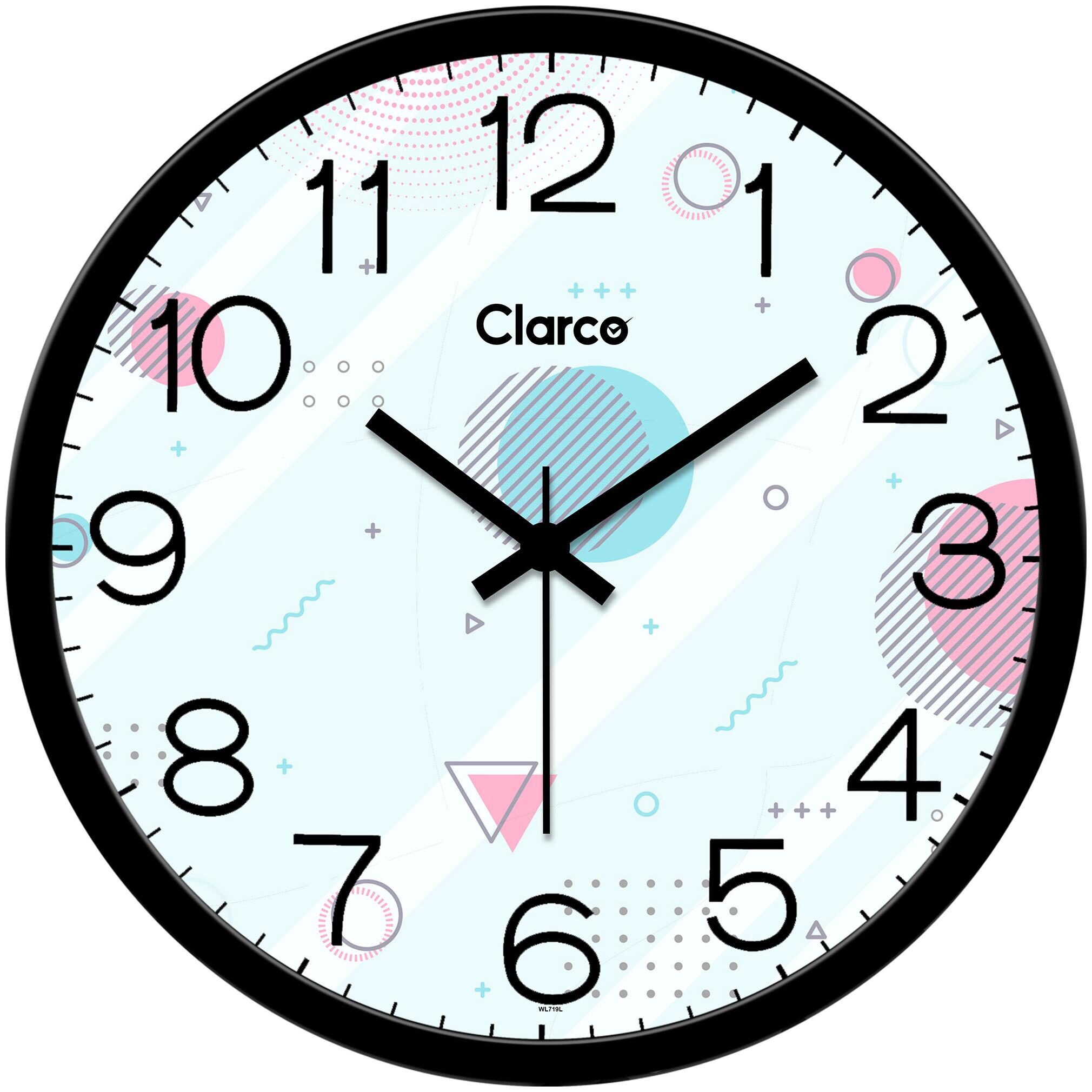 

Clarco Plastic Analog Wall clock ( Set of 1 )