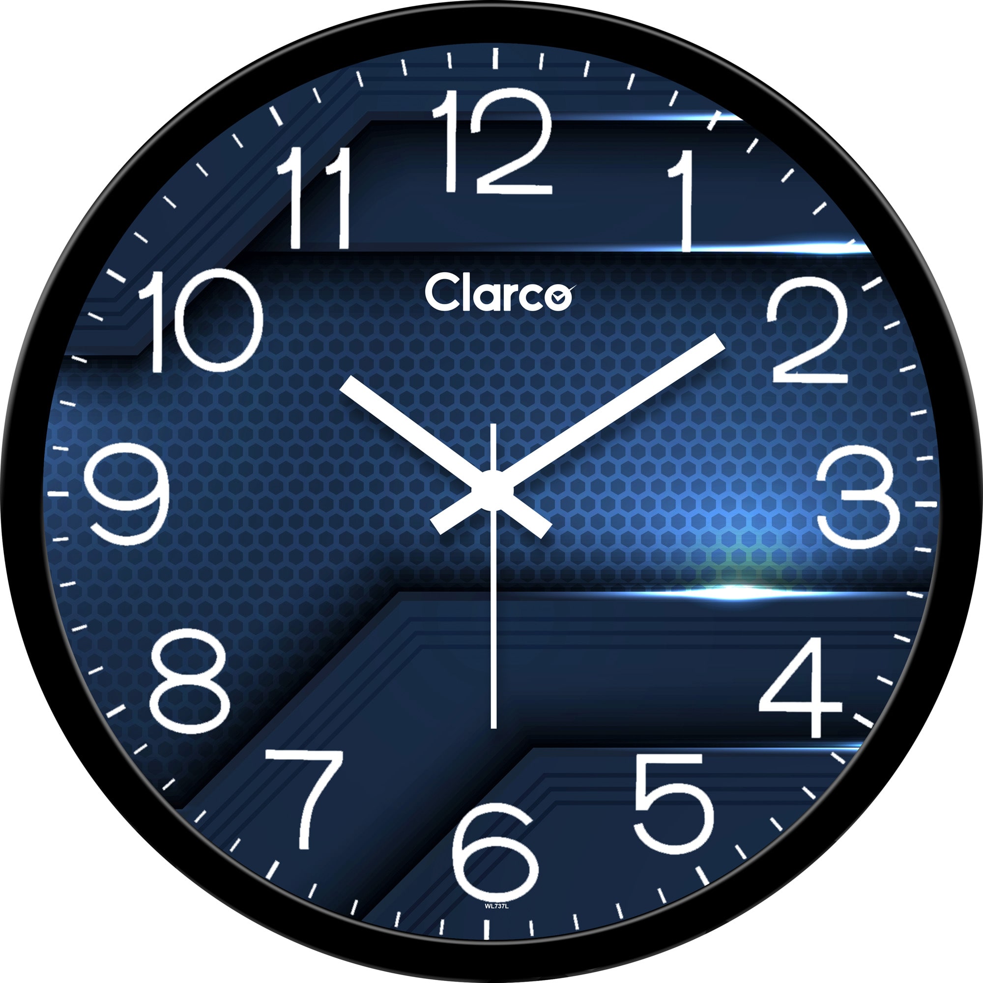 

Clarco Plastic Analog Wall clock ( Set of 1 )