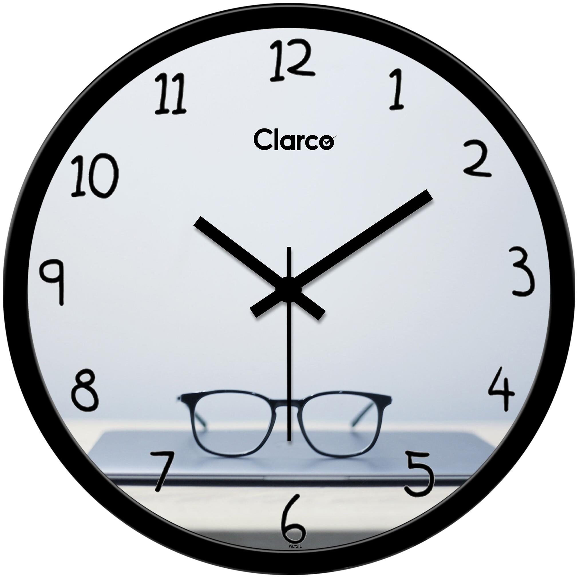 

Clarco Plastic Analog Wall clock ( Set of 1 )
