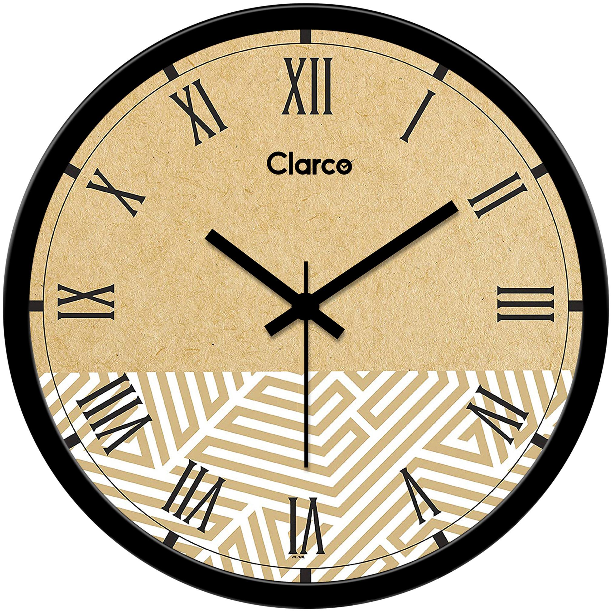 

Clarco Plastic Analog Wall clock ( Set of 1 )