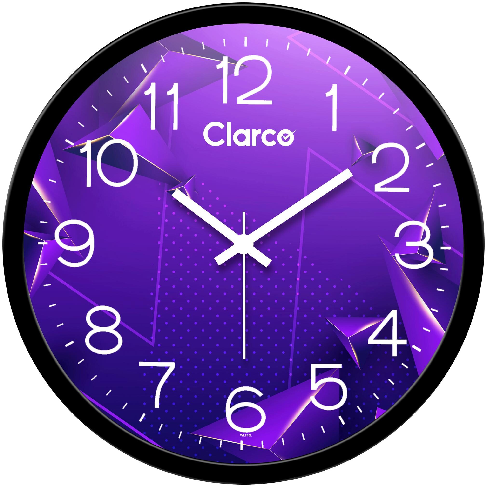 

Clarco Plastic Analog Wall clock ( Set of 1 )