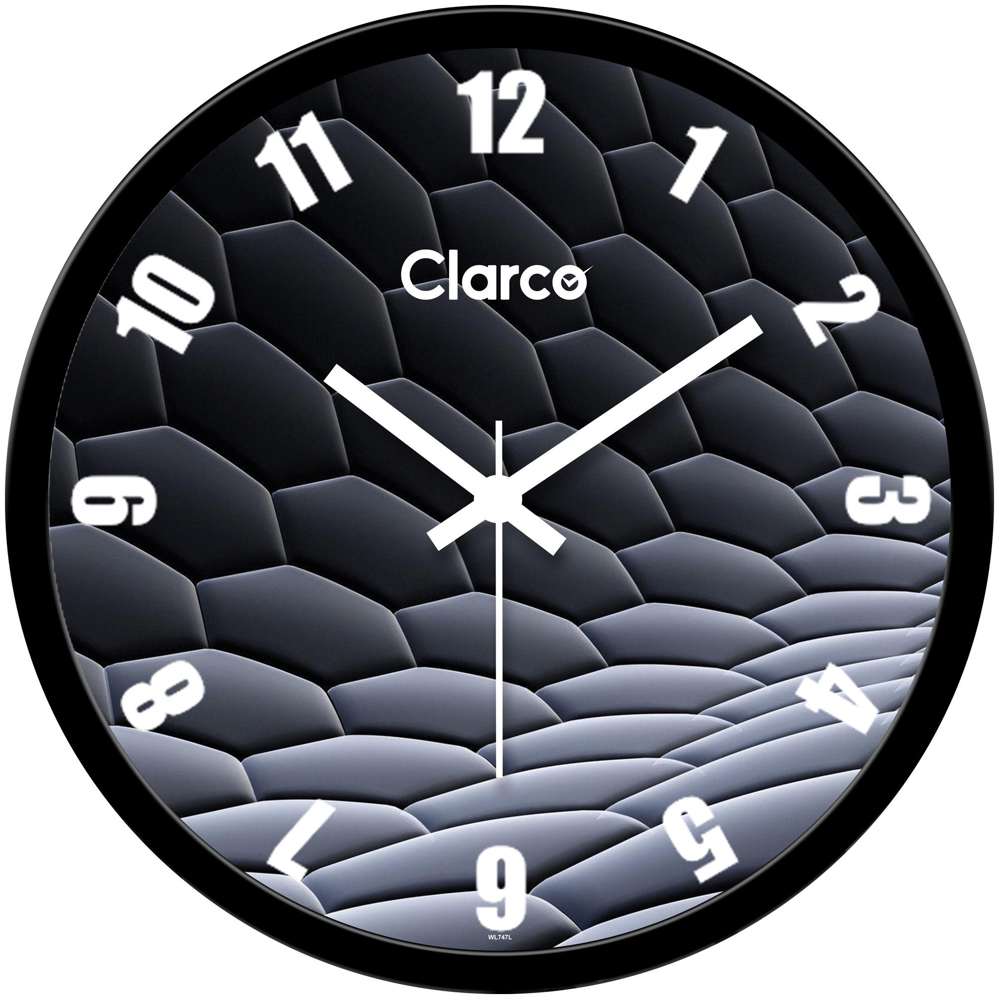 

Clarco Plastic Analog Wall clock ( Set of 1 )