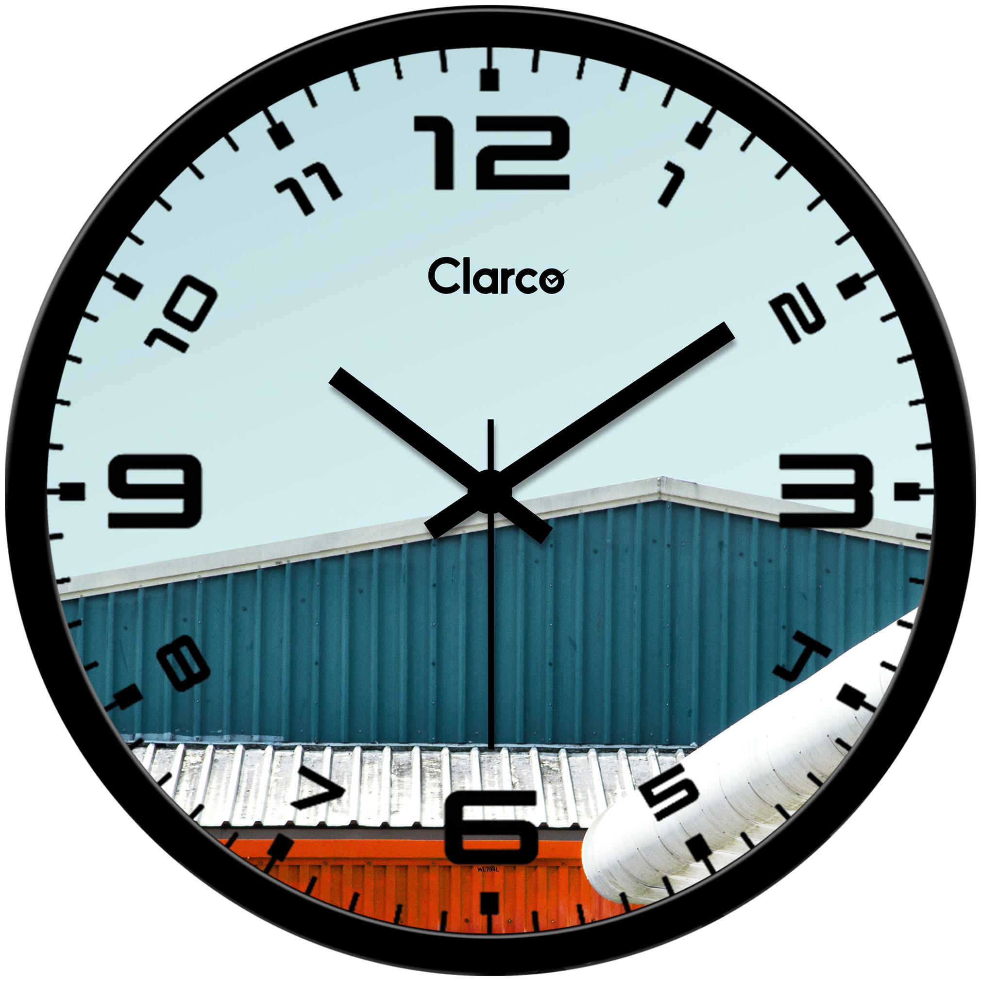 

Clarco Plastic Analog Wall clock ( Set of 1 )