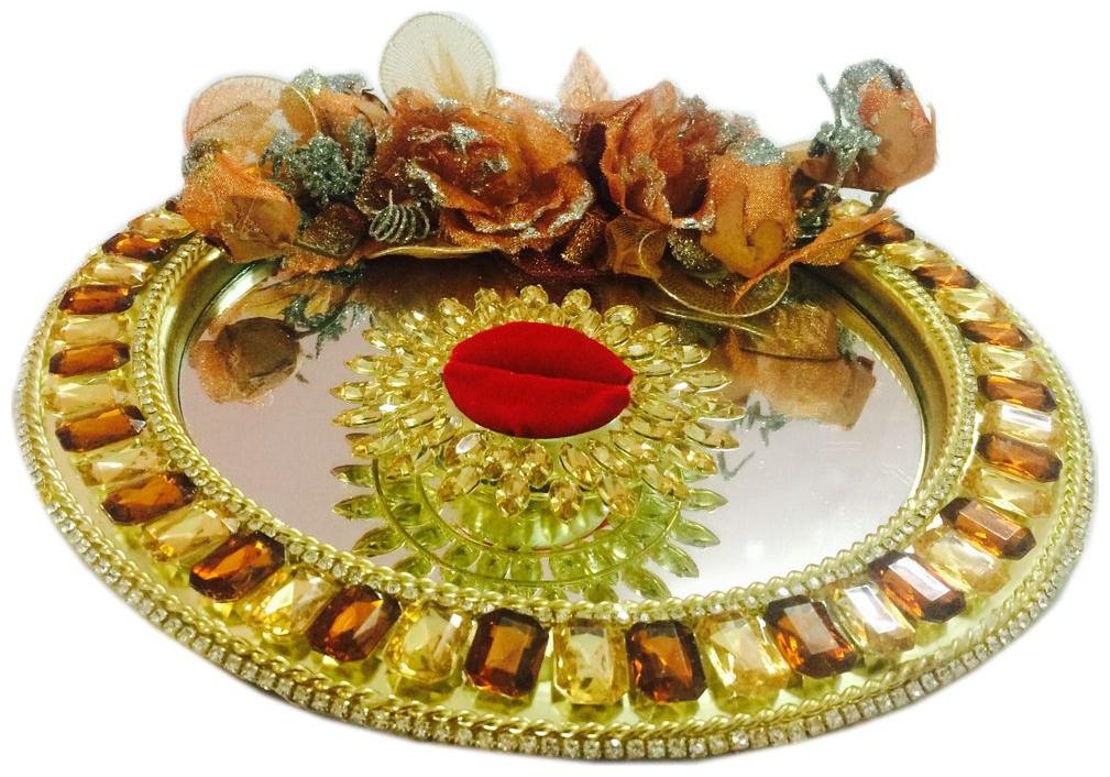 

Classic Copper Wedding Engagement Ring Platter Holder Single Ring Holder