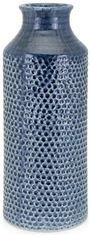 

Classy Glazed Ceramic Skye Large Vase Blue Blue