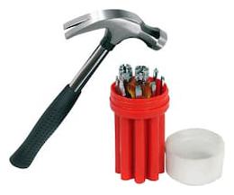 

Claw Hammer And Screwdriver Set