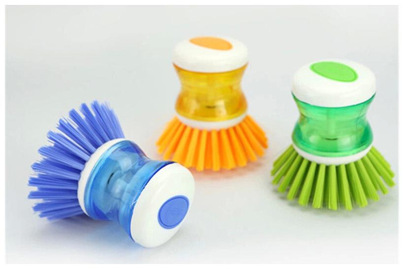

Cleaning Brush Soap Liquid Dispenser (Assorted Color Pack of 3)