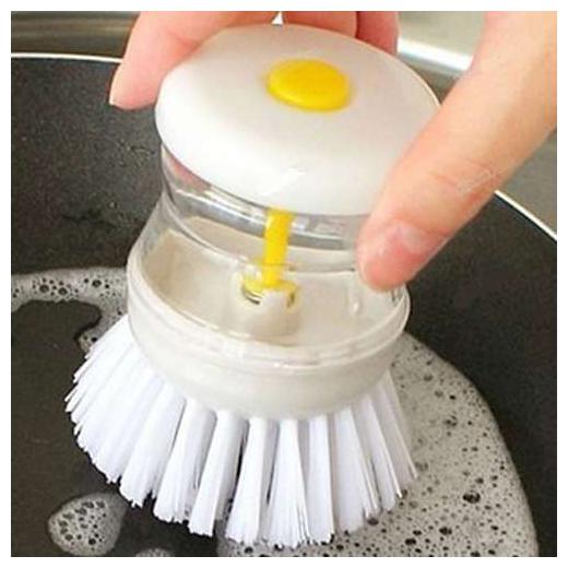 

Cleaning Brush With Liquid Soap Dispenser (1pc )