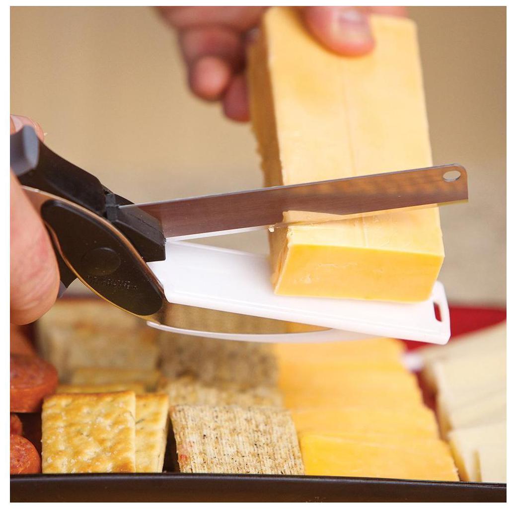 

Clever Cutter 2-in-1 Knife Black