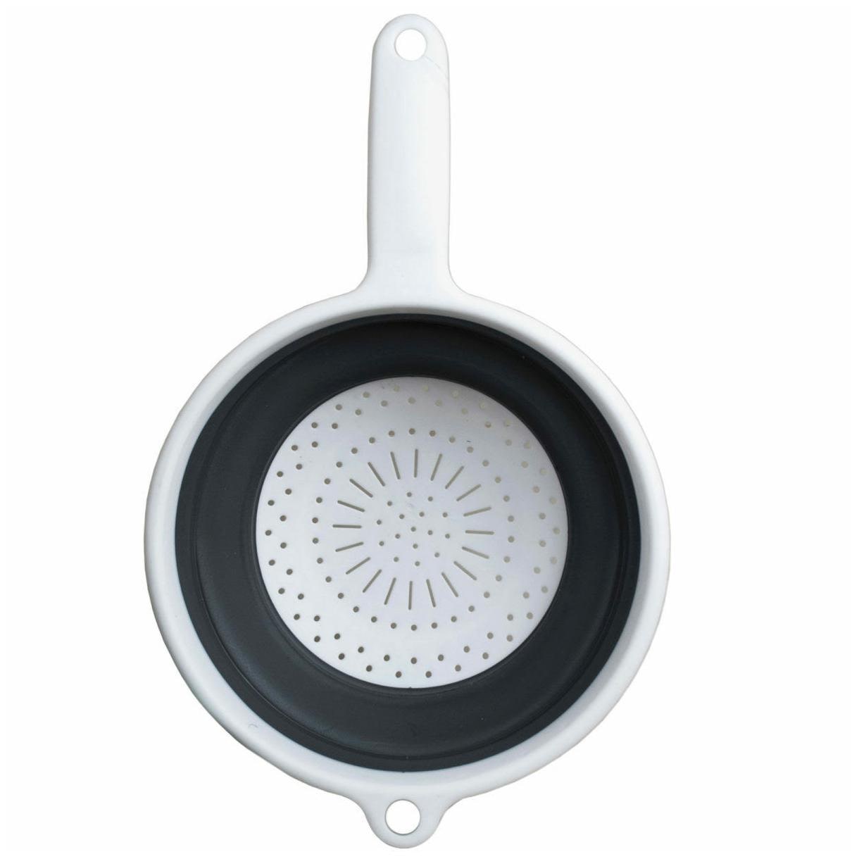 

Collapsible Kitchen Strainer Heavy Duty Foldable Heat Resistant Pasta Veggies
