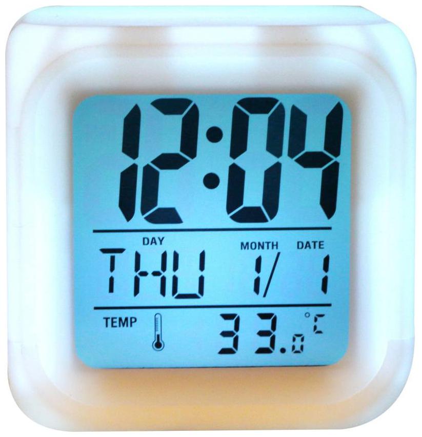 

MARKETWALA Plastic Digital Alarm clock ( Set of 1 )