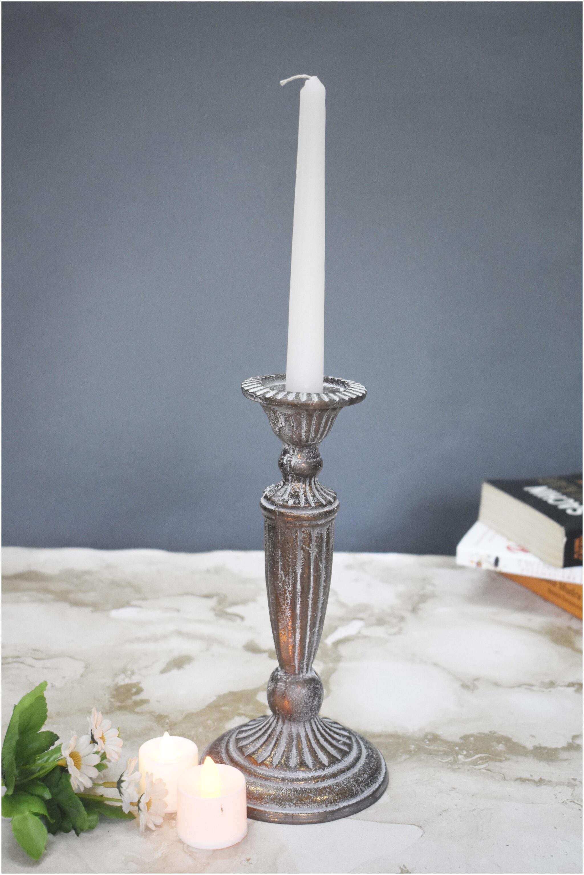 

color Palatte Metal Copper Candle holder