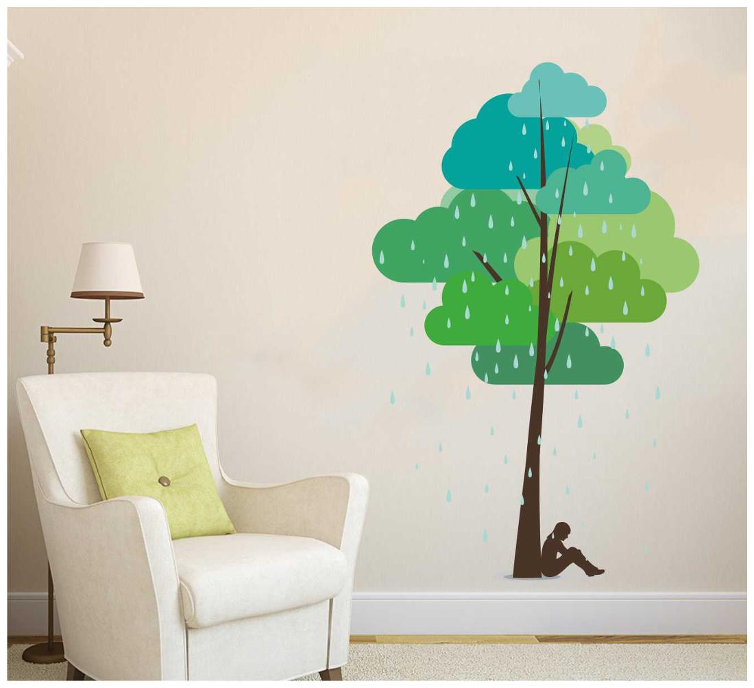 

Rawpockets Wall Stickers Colorful Fantasy Tree