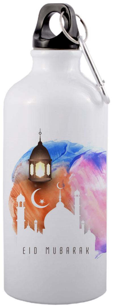 

COLORYARD Aluminium White Water Bottle ( 600 ml Set of 1 )