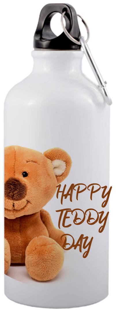 

COLORYARD Aluminium White Water Bottle ( 600 ml Set of 1 )