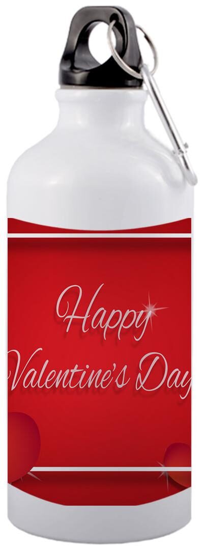 

COLORYARD Aluminium White Water Bottle ( 600 ml Set of 1 )