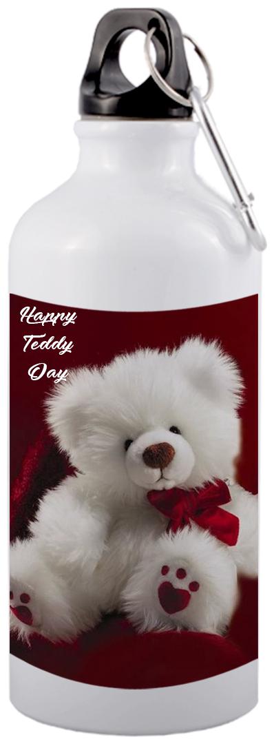 

COLORYARD Aluminium White Water Bottle ( 600 ml Set of 1 )