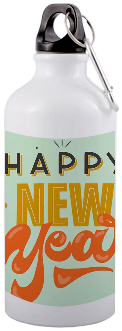 

COLORYARD Aluminium White Water Bottle ( 600 ml Set of 1 )