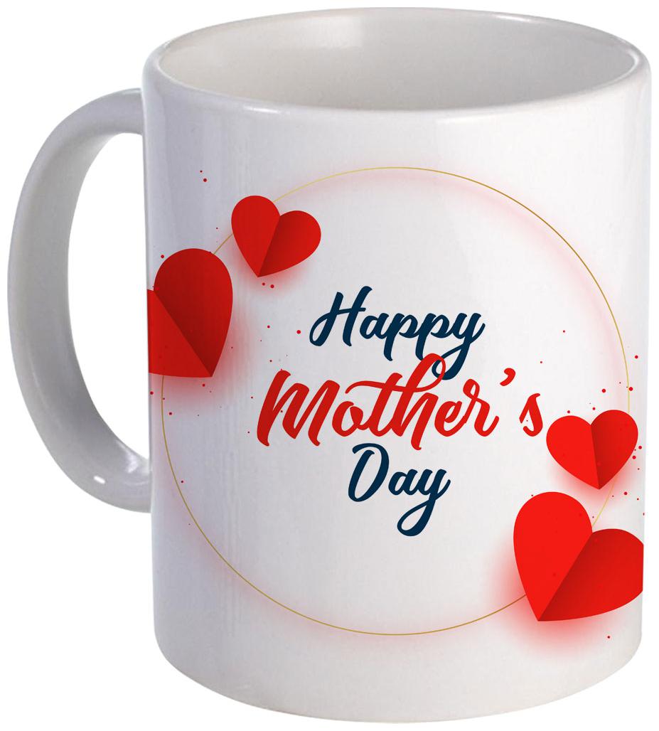 

COLORYARD best happy mother s day hearts design on white ceramic coffee mug gift