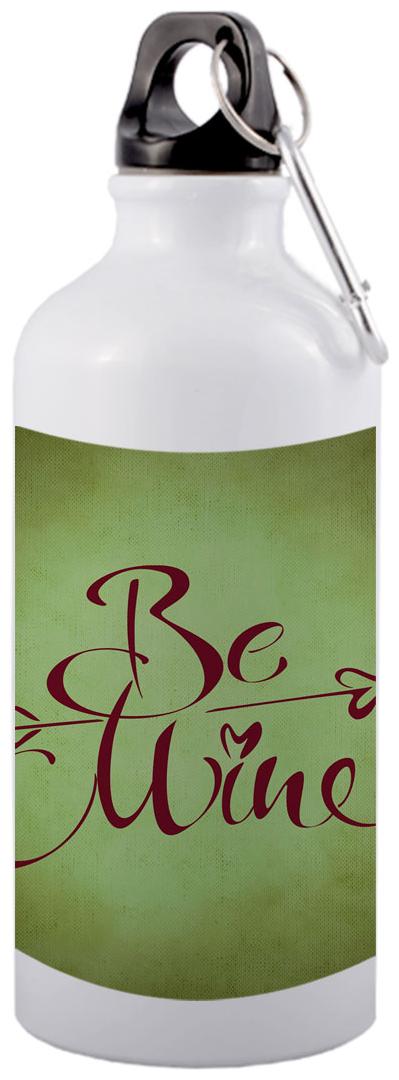 

COLORYARD Aluminium White Water Bottle ( 600 ml Set of 1 )