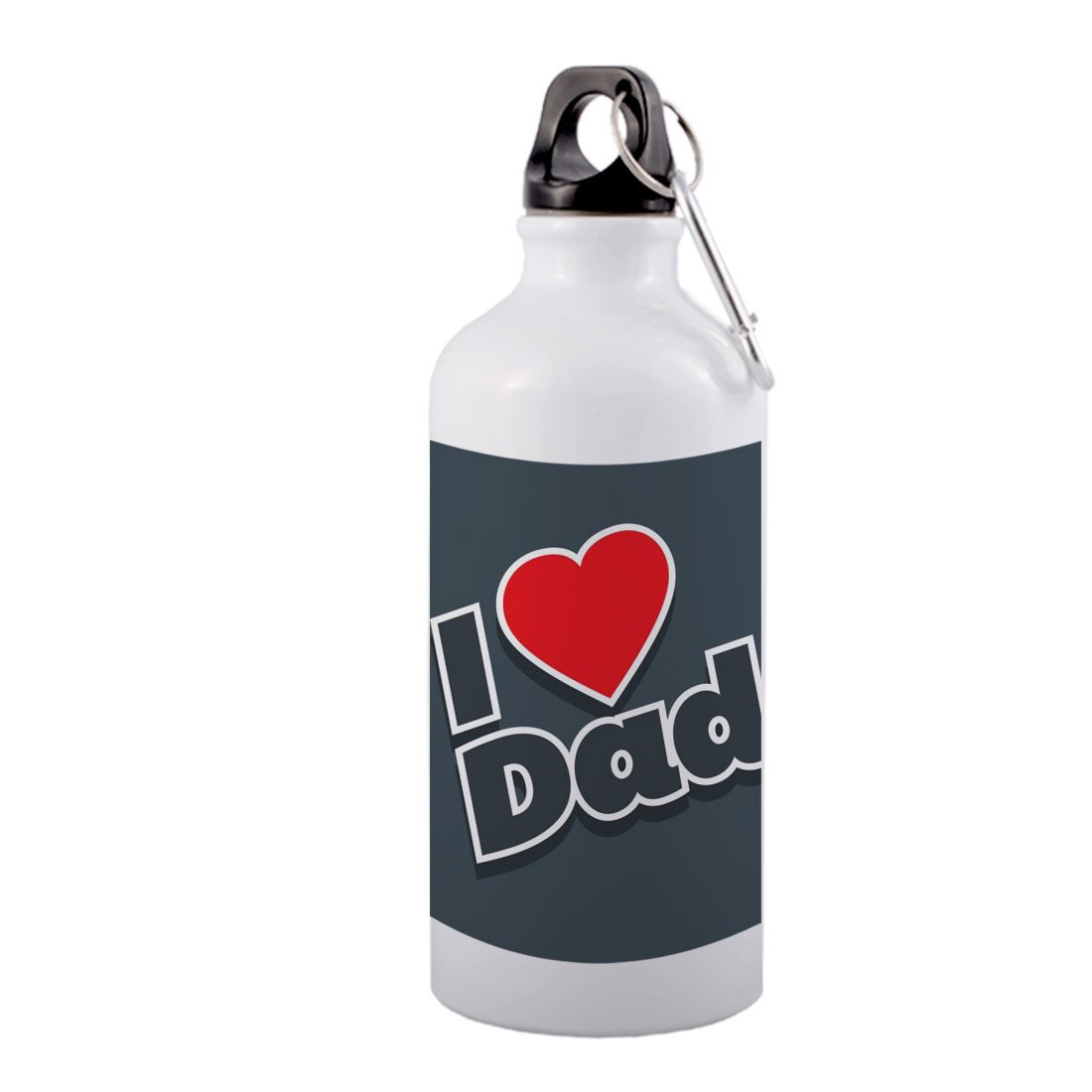 

COLORYARD Aluminium White Water Bottle ( 600 ml Set of 1 )