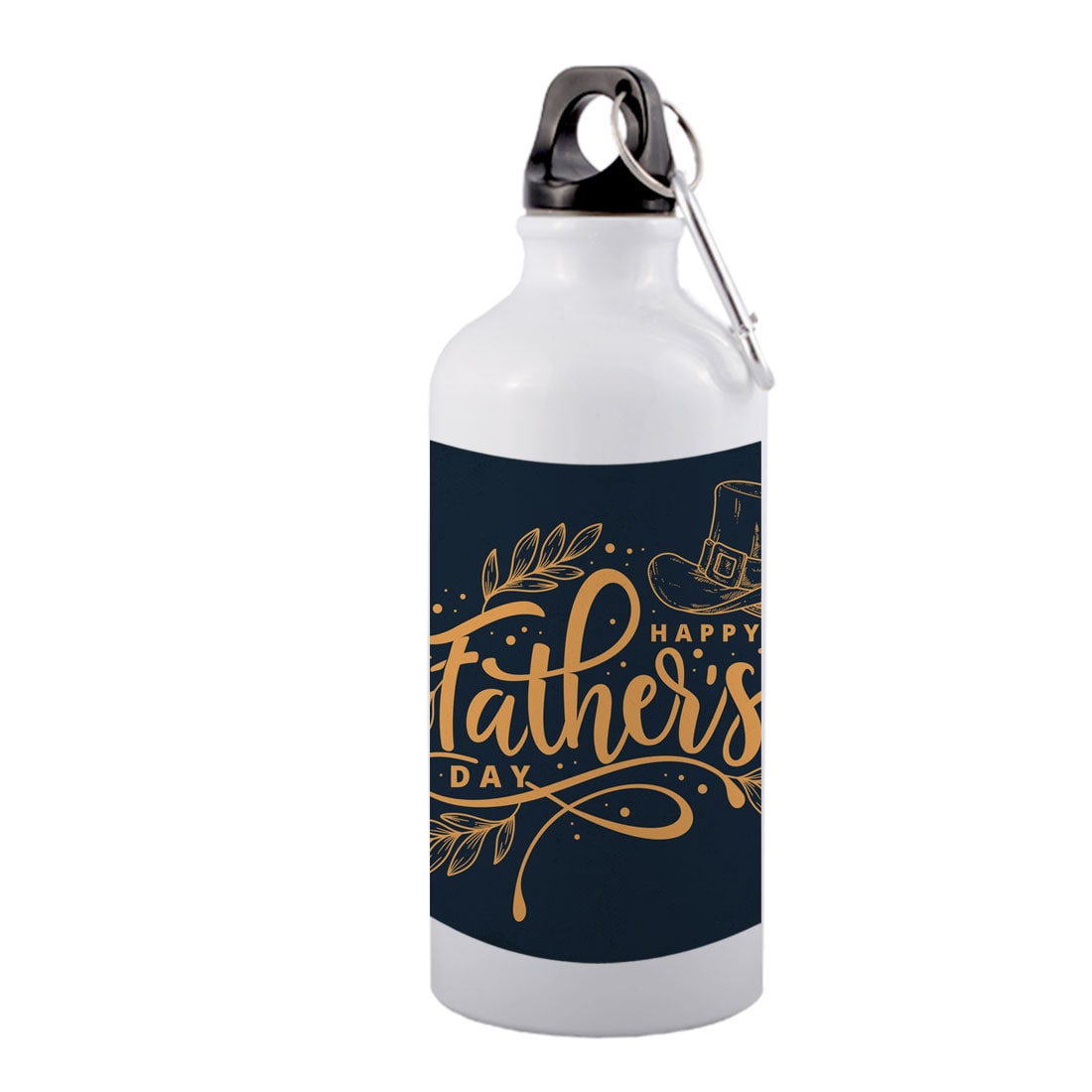 

COLORYARD Aluminium White Water Bottle ( 600 ml Set of 1 )