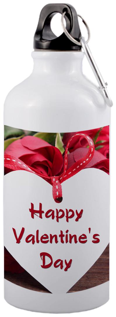 

COLORYARD Aluminium White Water Bottle ( 600 ml Set of 1 )