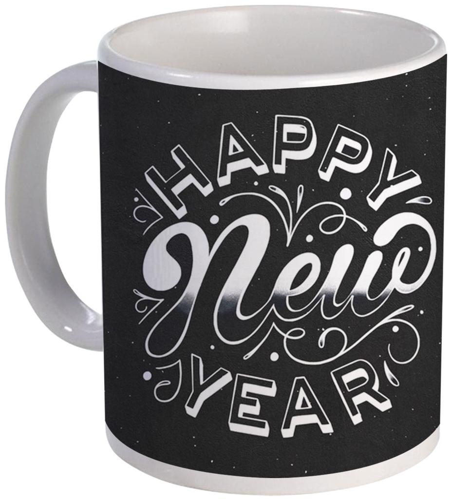 

Coloryard Best Happy New Year Mug Gift Design On White Ceramic Coffee Mug Gift