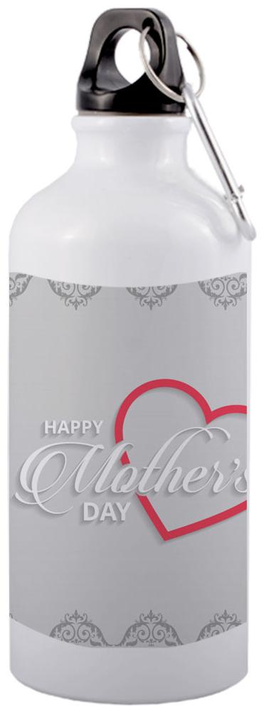 

COLORYARD Aluminium White Water Bottle ( 600 ml Set of 1 )